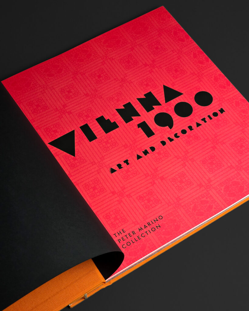 Title page of Vienna 1900: Art and Decoration from The Peter Marino Collection.